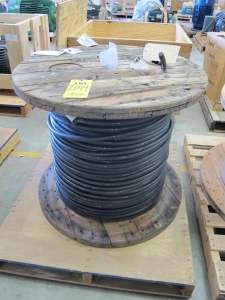 CABLE, ELECTRICAL TYPE, (5) 16 AWG AND (1) 22 AWG SIZE, 600V RATING, COPPER MATERIAL, 6 CONDUCTOR, INSTRUMENTATION KIND. (5) BLACK HYPALON JACKETED CROSS-LINKED POLYETHYLENE INSULATED AND (1) SHIELDED COAXIAL, WITH 18 AWG COPPER DRAIN WIRE AND MARK WITH CABLE CODE N76 (W-44) LOADING & HANDLING FEE $15-